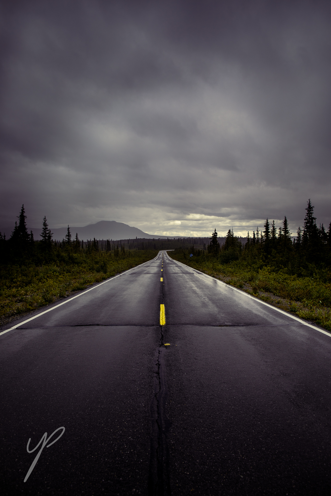 Beautiful scenery Shot along the Denali Highway.