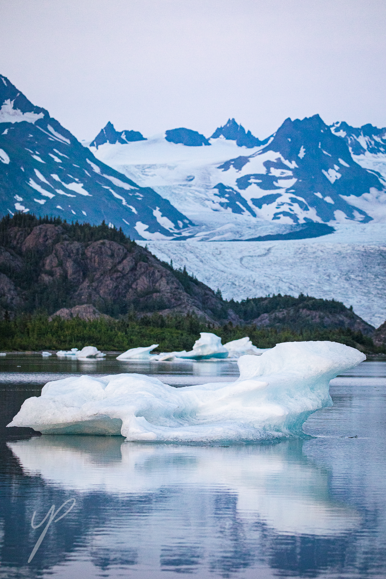 Glacial Lake, Shot in Kachemak Bay State Park.